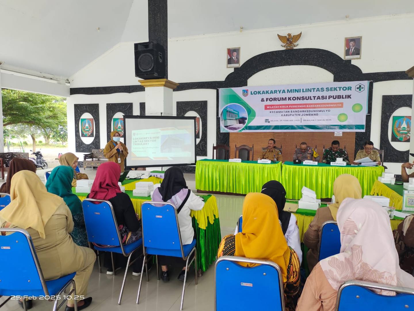 Lokakarya Mini Lintas Sektoral Puskesmas Bandarkedungmulyo 